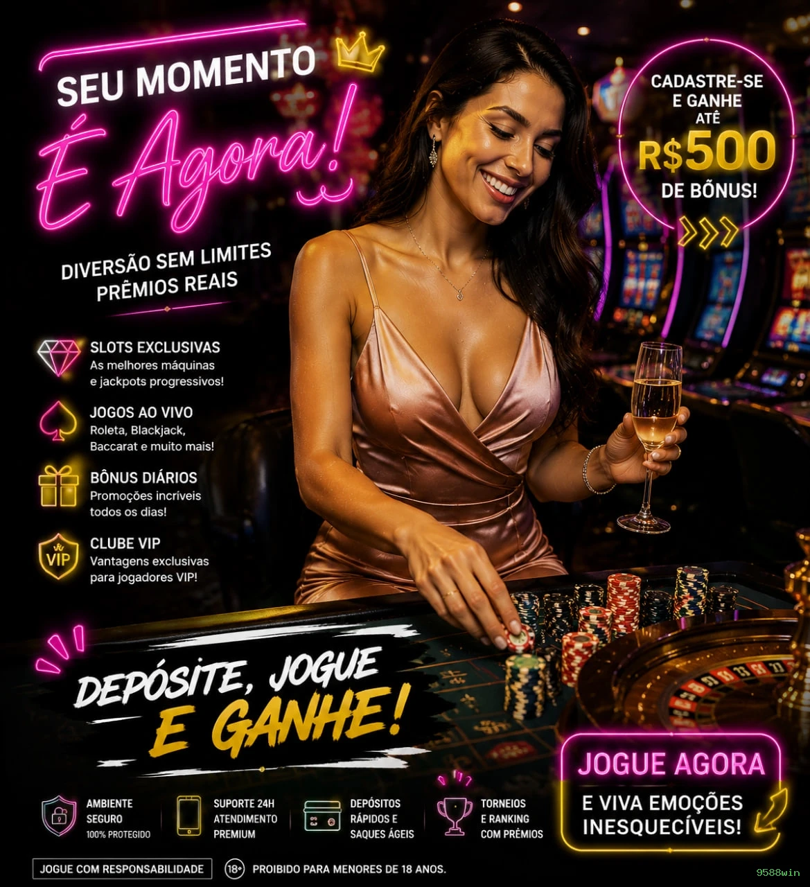 Plataforma 9588win - Segurança, Tecnologia e Confiança